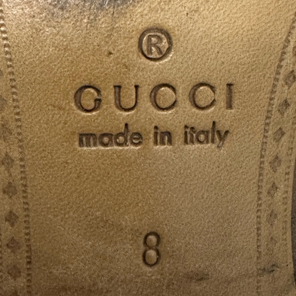 GUCCI “Authentic” Vintage Horsebit Driver Loafers In Green! - Picture 11 of 12